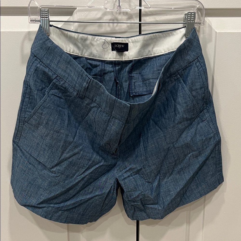 J.Crew Denim Blue Chino Shorts